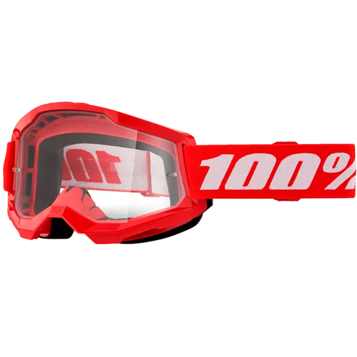 Gafas Motocross 100% Rojo Strata 2