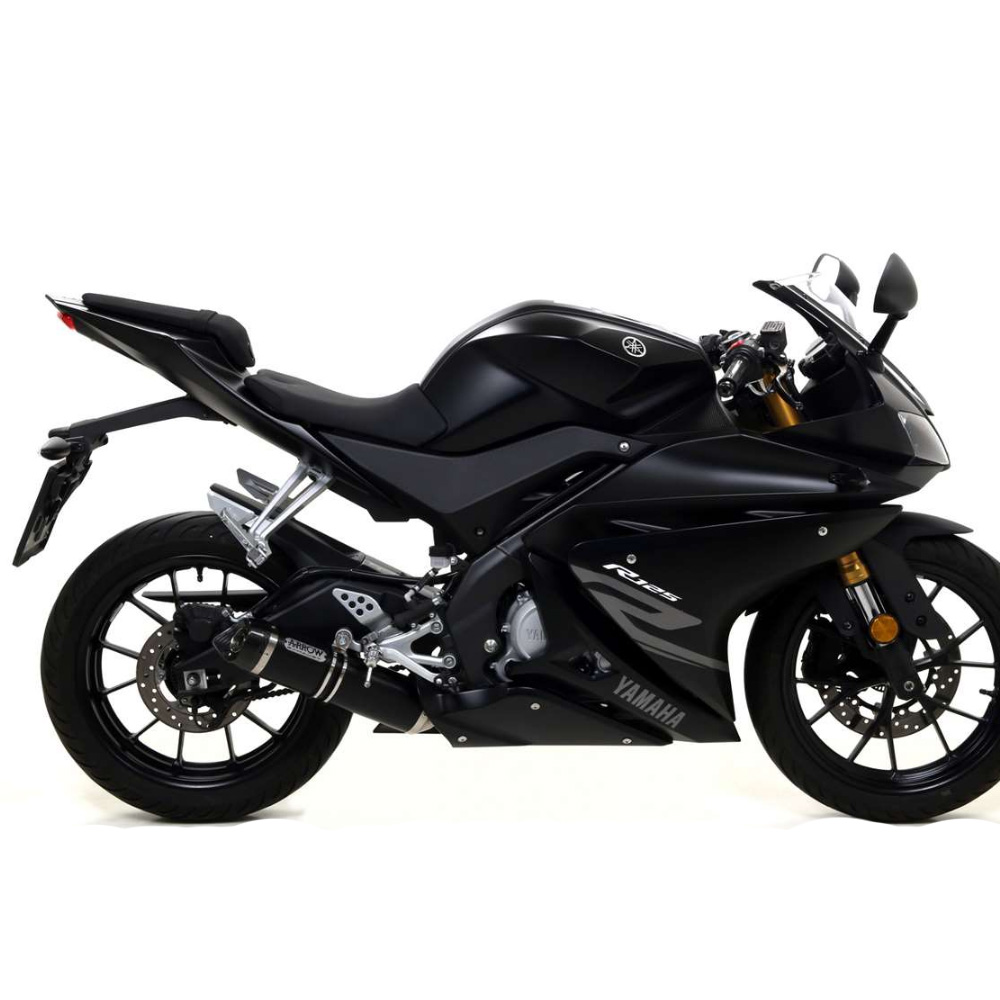 Escape Street Thunder Dark fondo Carbono Arrow Yamaha Yzf R125 08-18 OC