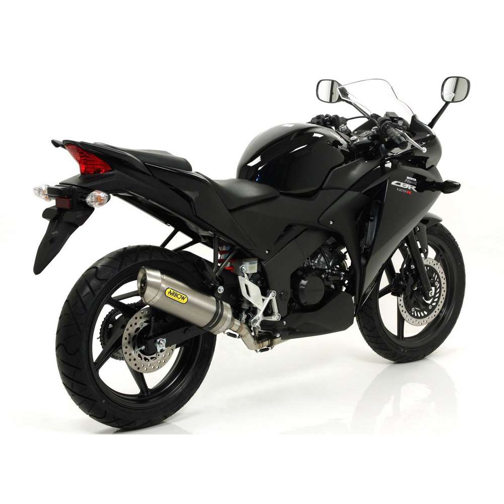 Escape Thunder negro Honda CBR125R 11-16