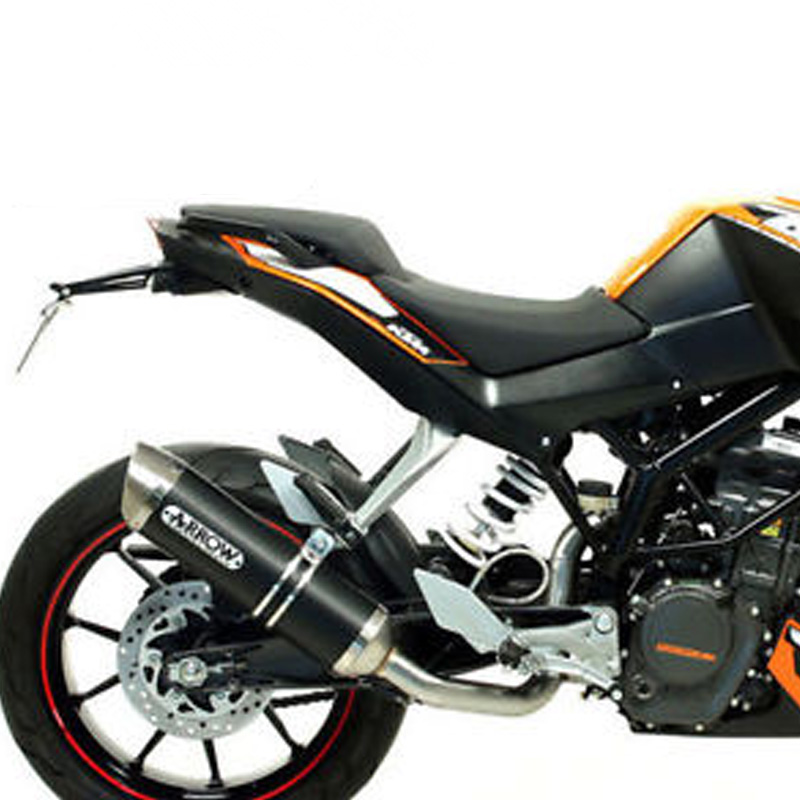 Escape aluminio Arrow Negro KTM Duke 125 11-16 Duke 200 11-14