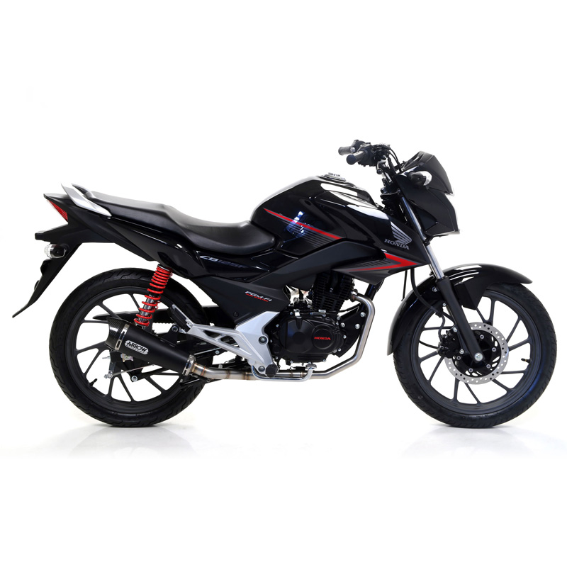 Escape X-Kone Dark con fondo Carbono HONDA CB125F 15-16 OC