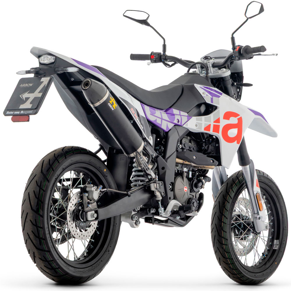 Escape aluminio negro Thunder Arrow APRILIA RX-SX 125 2025+