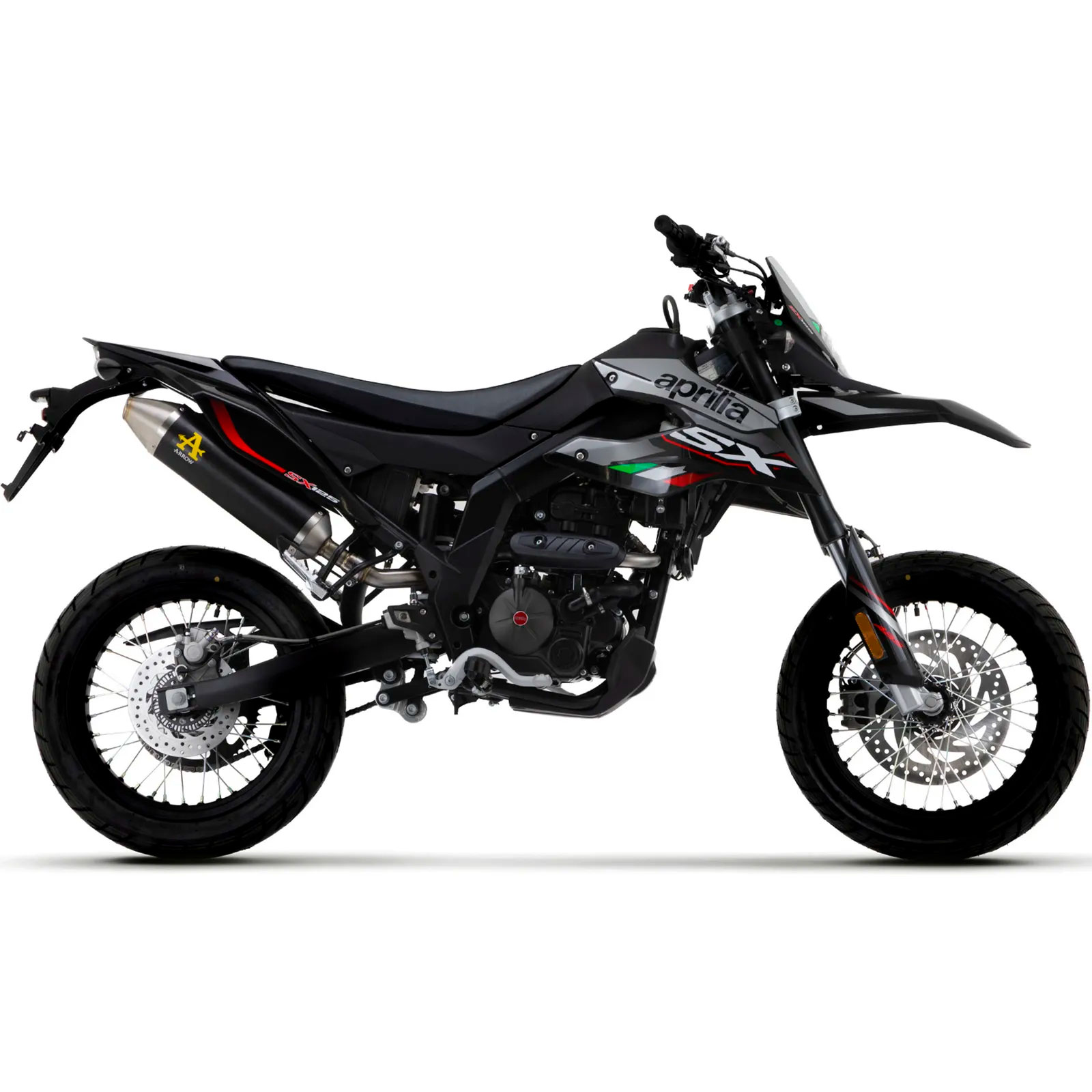 Escape Thunder negro Arrow Aprilia RX-SX 125 18-20