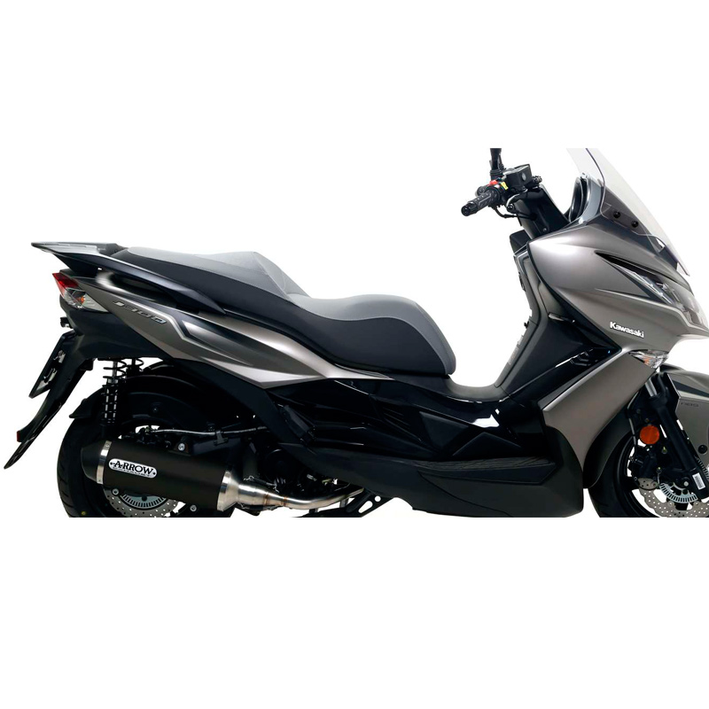 Escape Urban Arrow Dark en aluminio Kawasaki J300 17- OC