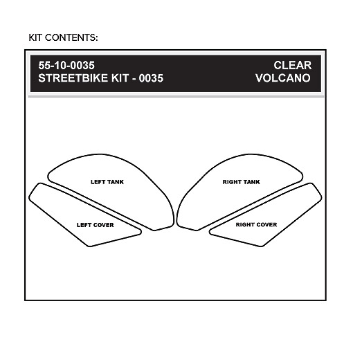 STOMPGRIP Kawasaki Ninja 650R, ER-6F y ER-6N 07-11