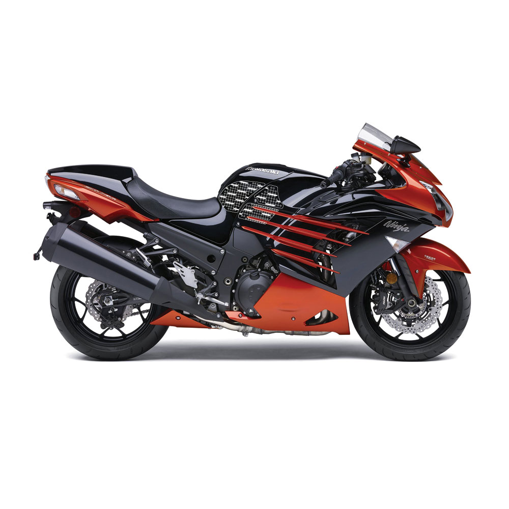 STOMPGRIP Kawasaki Ninja ZX-14 y ZZR1400 12-15