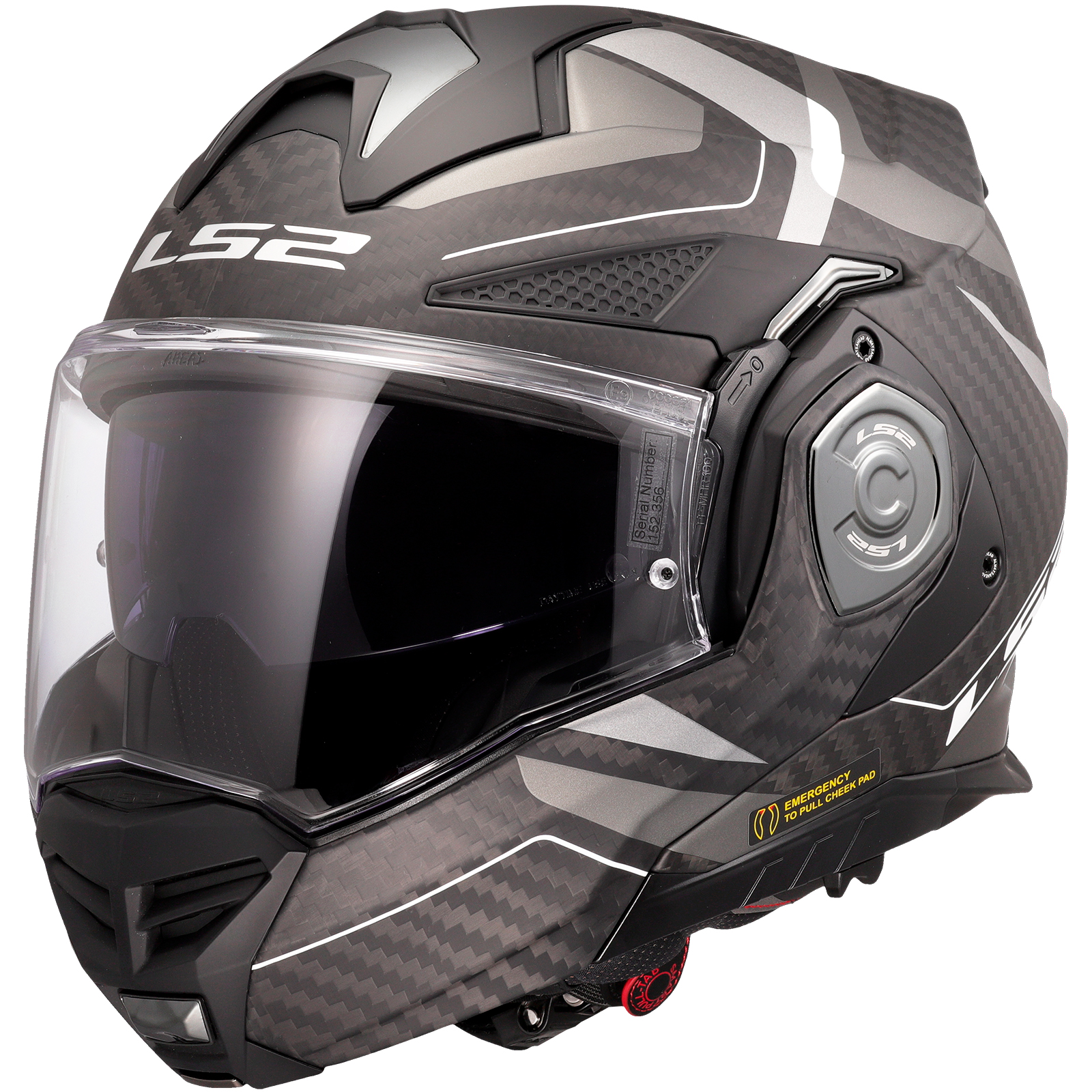 Casco LS2 Advant X Horizon Carbono Mate / Gris