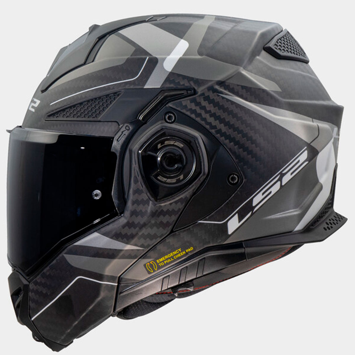 Casco LS2 Advant X Horizon Carbono Mate / Gris