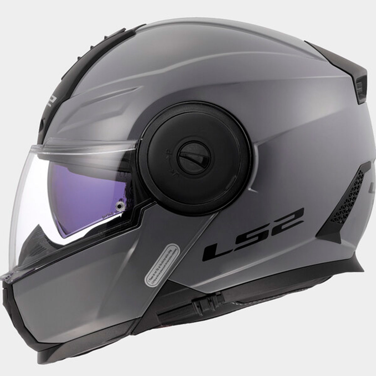Casco LS2 Scope II Solid Gris Brillo
