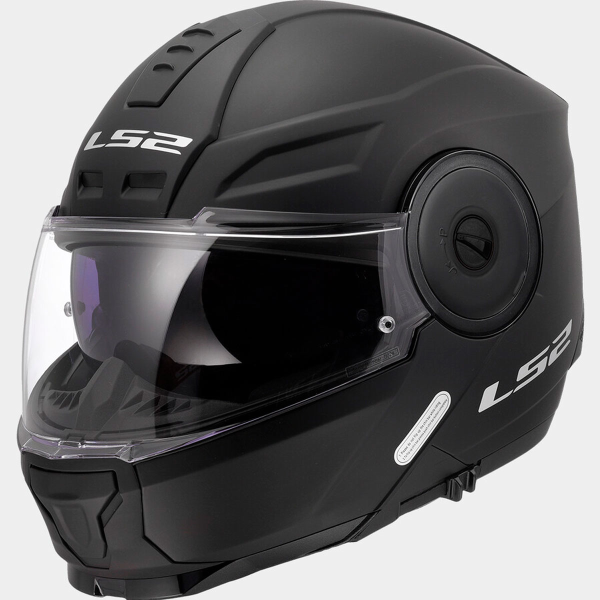Casco LS2 Scope II Solid Negro Mate