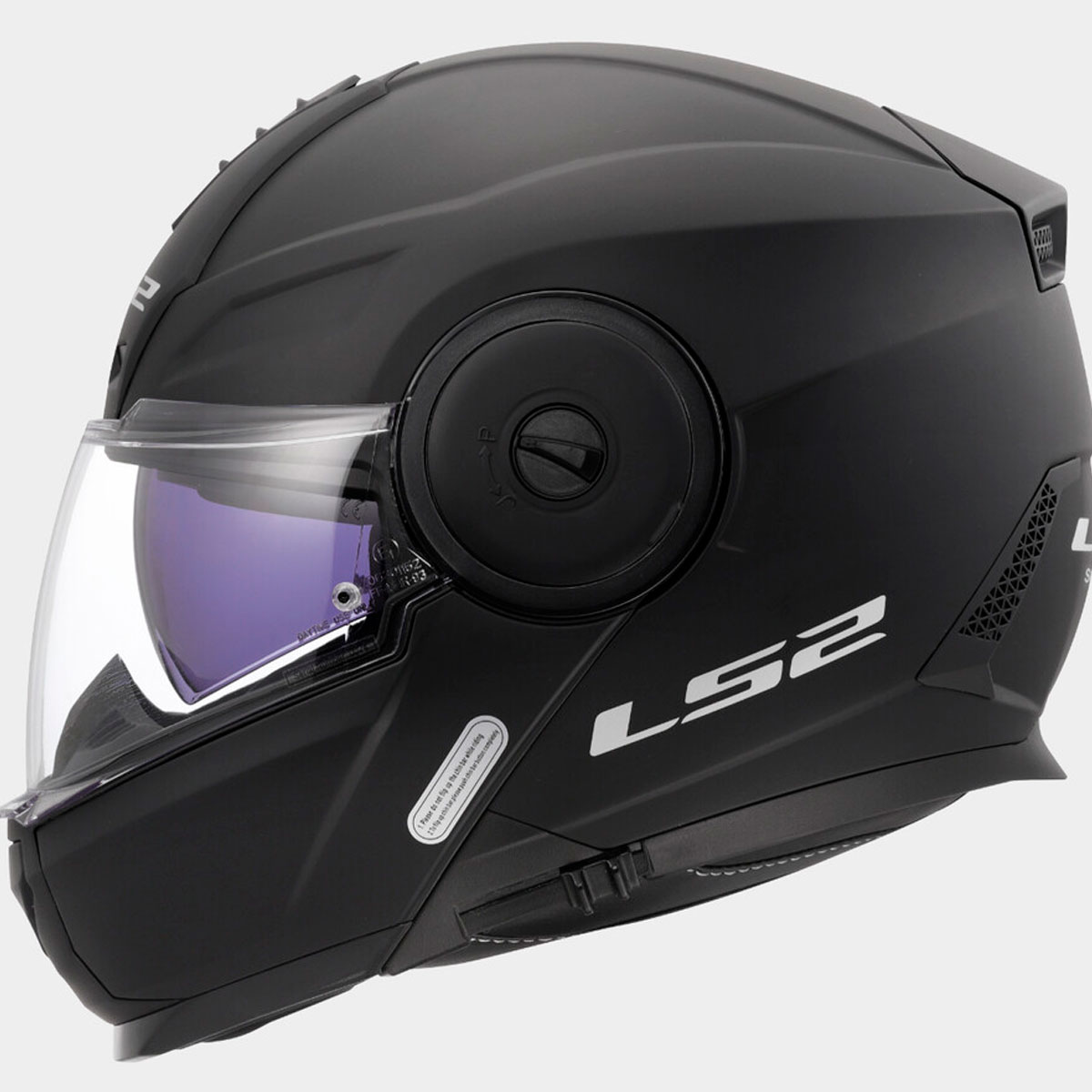 Casco LS2 Scope II Solid Negro Mate