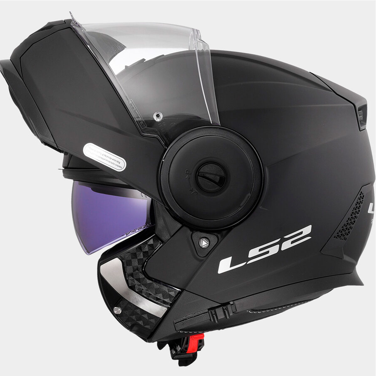 Casco LS2 Scope II Solid Negro Mate