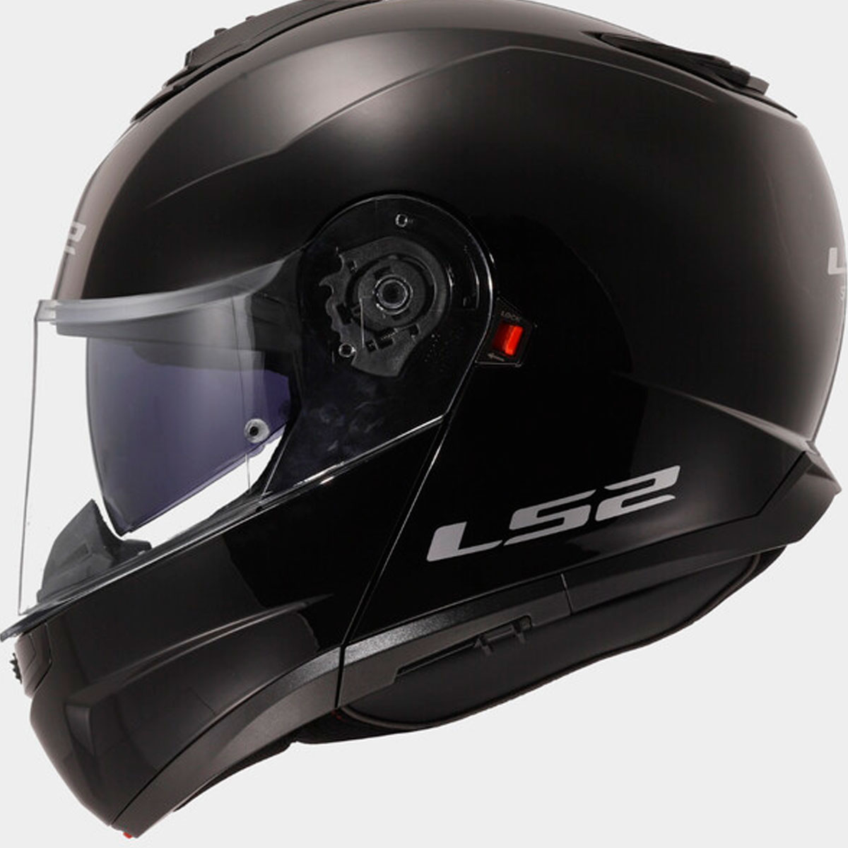 Casco LS2 Strobe II Negro Brillo