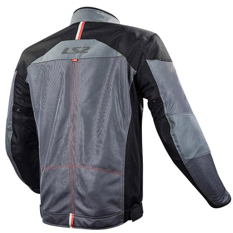 Chaqueta moto LS2 Alba gris oscuro