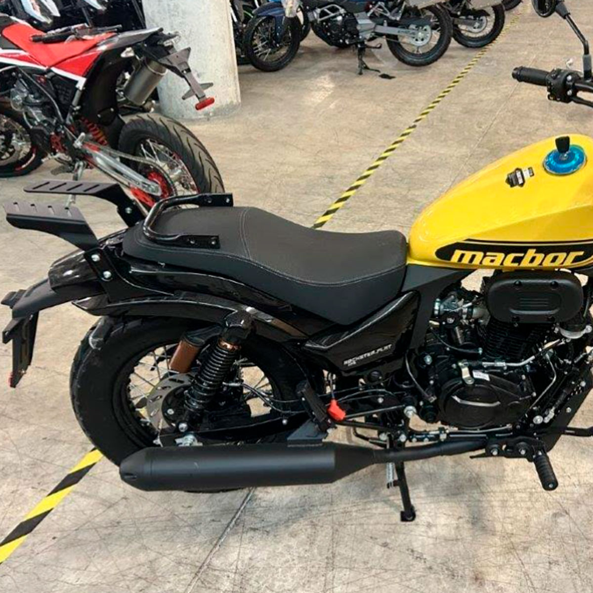 Parrilla Macbor Rockster Flat 125 2024+ Greencross