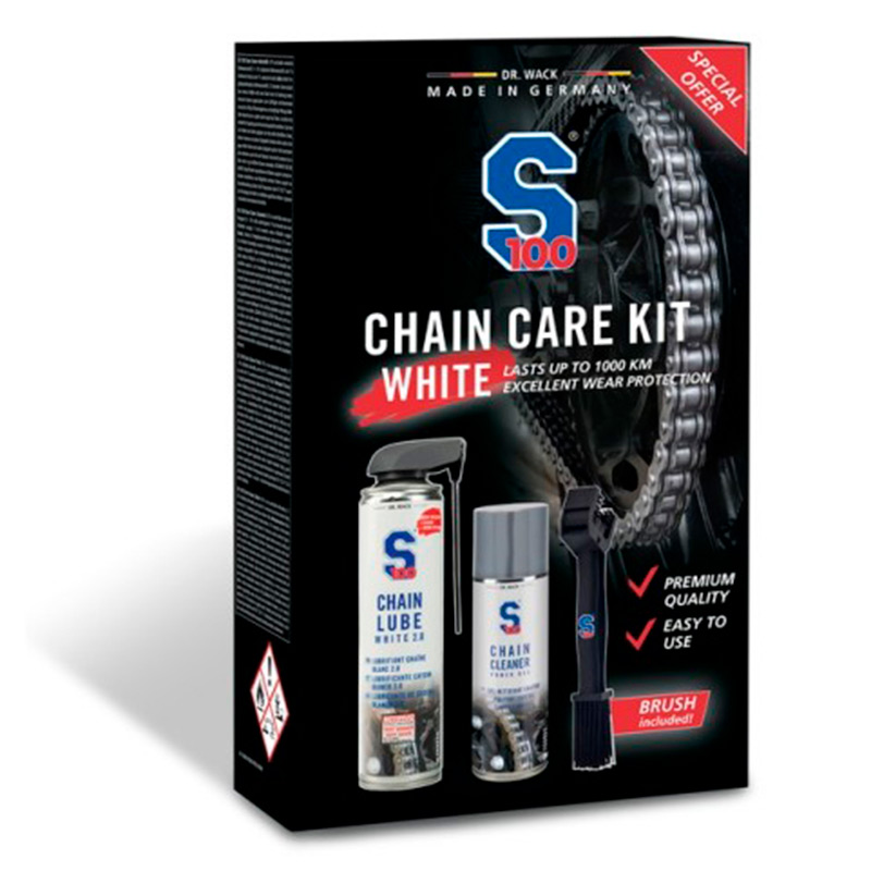 Kit S100 white cuidado de la cadena