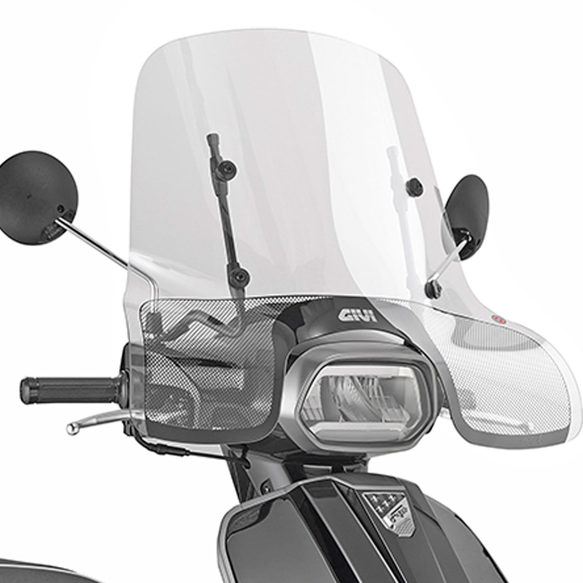 Cupula Givi transparente Sym Fugue 125 25+