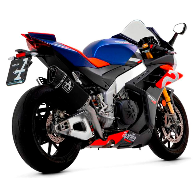 Escape Pista titanio negro Aprilia RSV4 1100 Factory 19-20