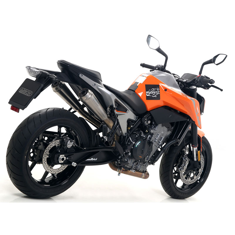 Kit escape Arrow KTM Duke 790 18- Pro Race derecho+izquierdo no homologado