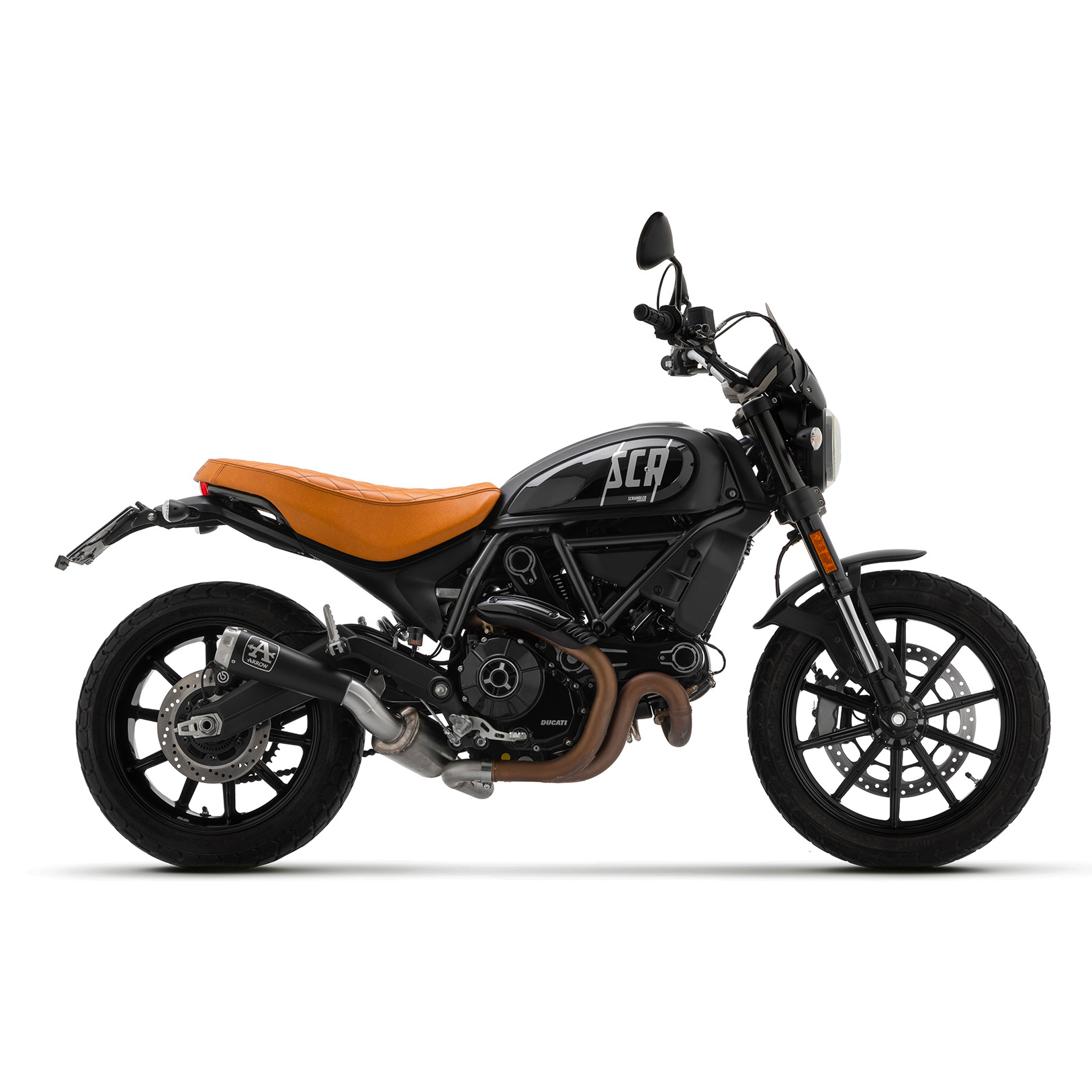 Escape y supresor Pro Race negro Ducati Scrambler 800 21-22