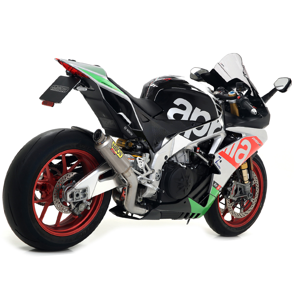 Escape GP2 negro Aprilia RSV4 17-18