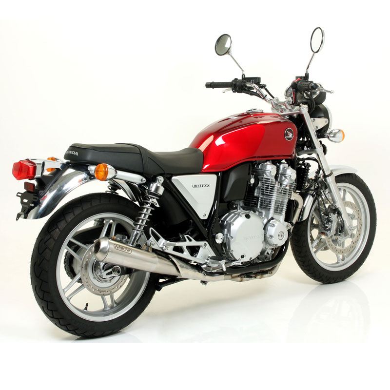Escape acero fondo acero Arrow PRO RACING HONDA CB1100 13-16