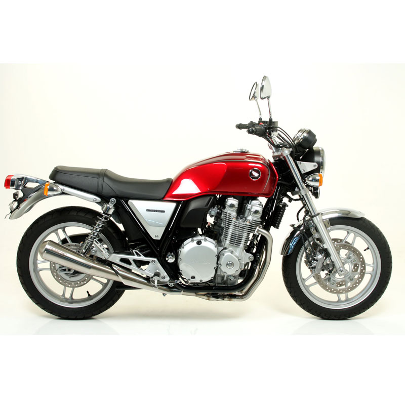 Escape acero fondo acero Arrow PRO RACING HONDA CB1100 13-16