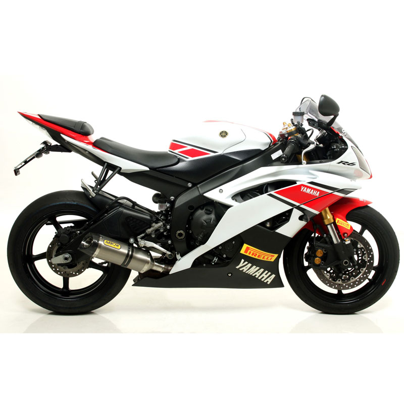 Escape titanio fondo carbono Arrow THUNDER YAMAHA YZF 600 R6 06-