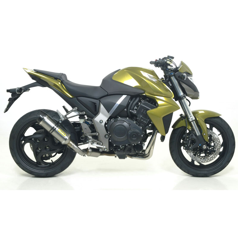 Escape aluminio negro fondo carbono Arrow THUNDER HONDA CB1000R 08-16