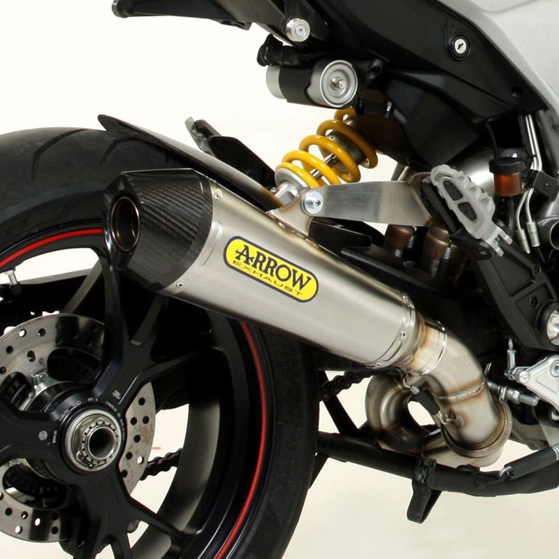 Escape carbono Arrow X-KONE Ducati Hypermotard / Hyperstrada 13-18 OC