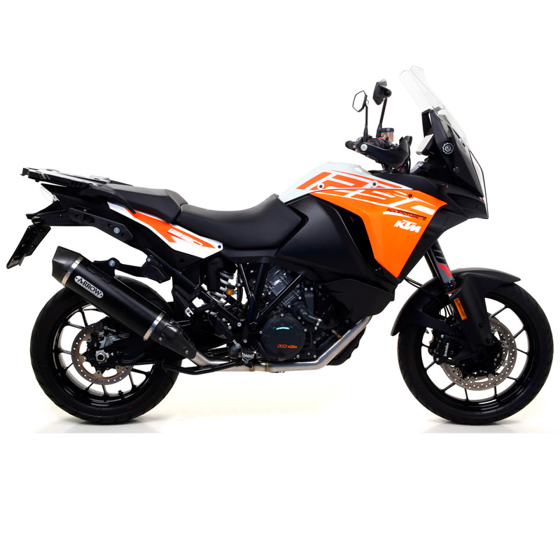 Escape aluminio negro KTM 1050-1090-1190 Adventure 13- y 1290 Super Adventure 15-