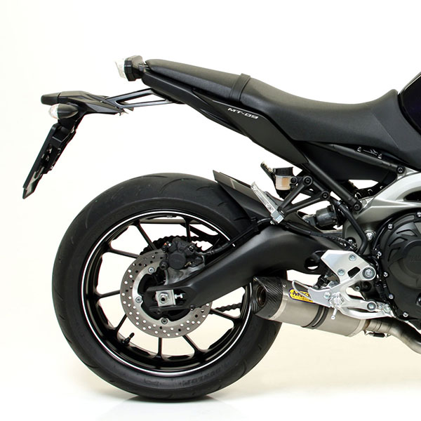 Escape titanio Arrow Thunder Yamaha MT09 13- / MT09 Tracer 15- OC