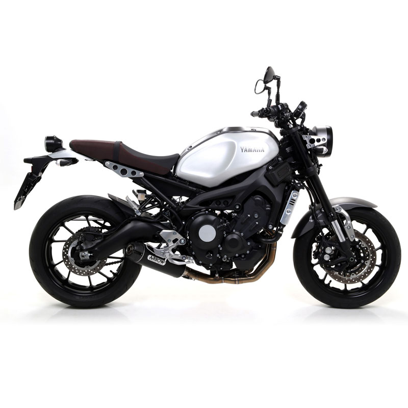 Escape de acero negro Arrow Jet Race Yamaha XSR 900 16- OC