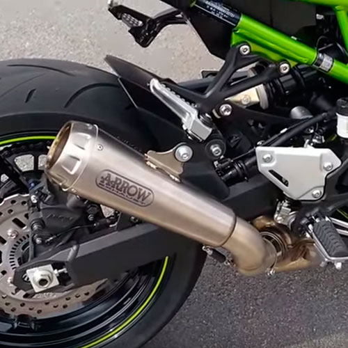 Escape acero Arrow Pro Race Nichrom Kawasaki Z900-E 17-