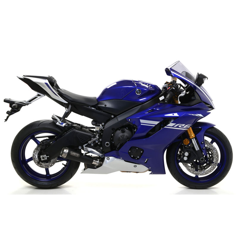 Escape acero negro Arrow ProRace Nichrom Dark Yamaha YZF 600 R6 17-