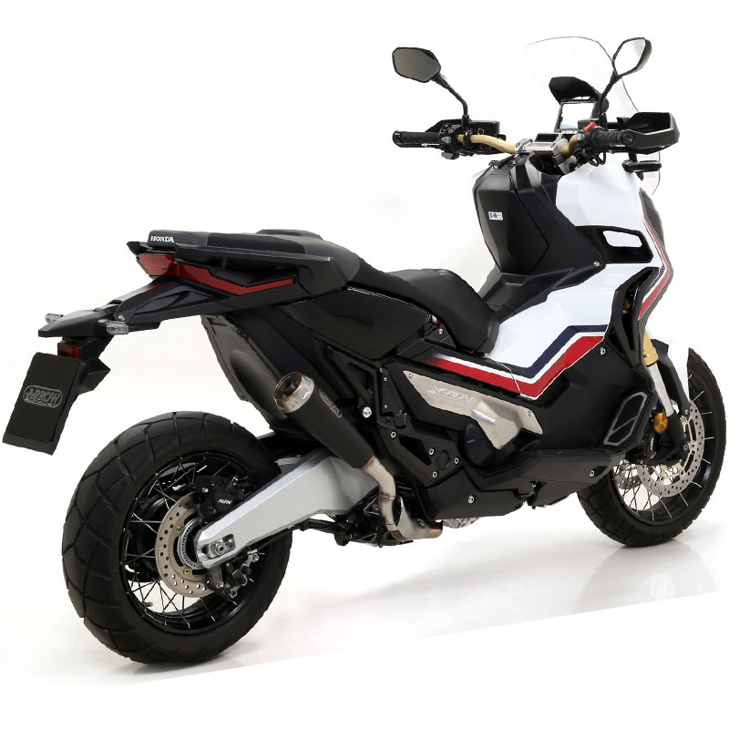 Escape acero negro Arrow ProRace Honda XADV 750 17-23