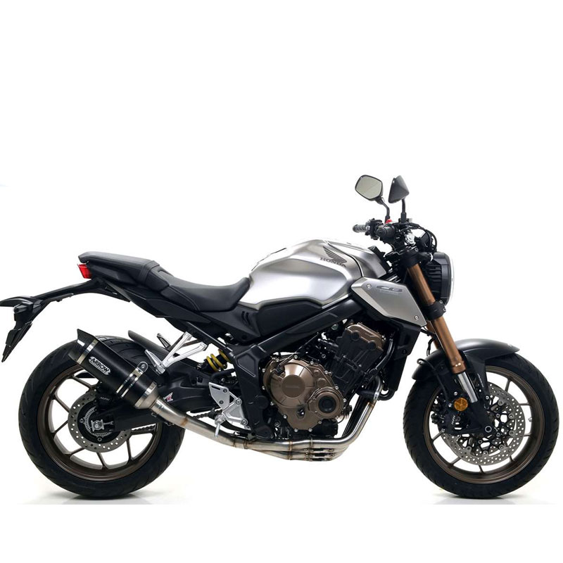 Escape Honda CB650R-CBR650R  19- thunder aluminio negro Arrow OC