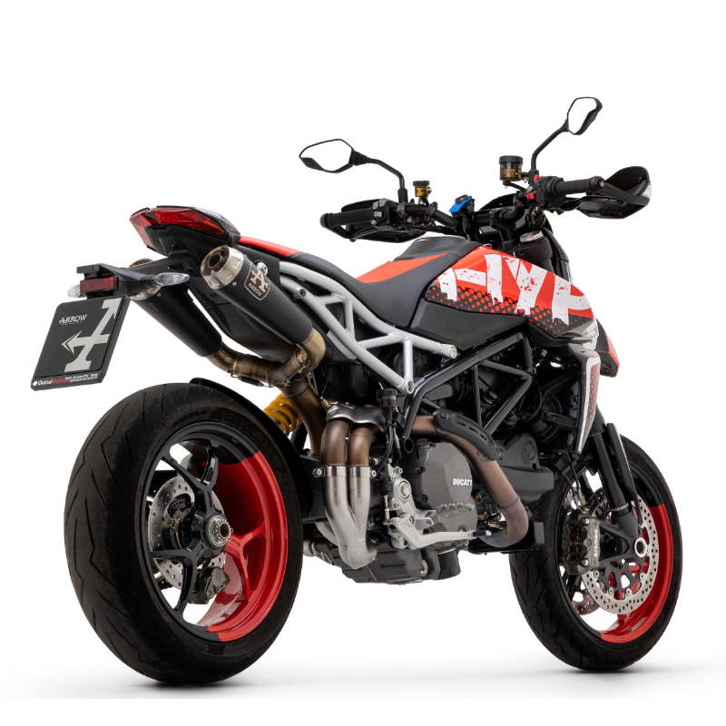 Escape acero negro Arrow Ducati Hypermotard 950 19-