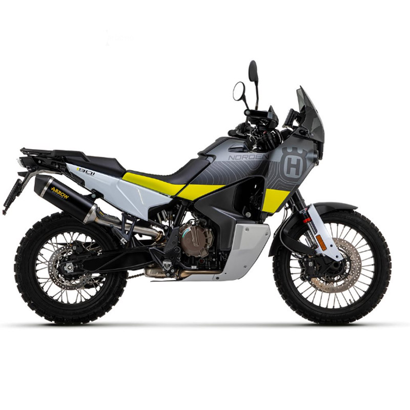 Escape aluminio negro KTM 790-890 Adventure