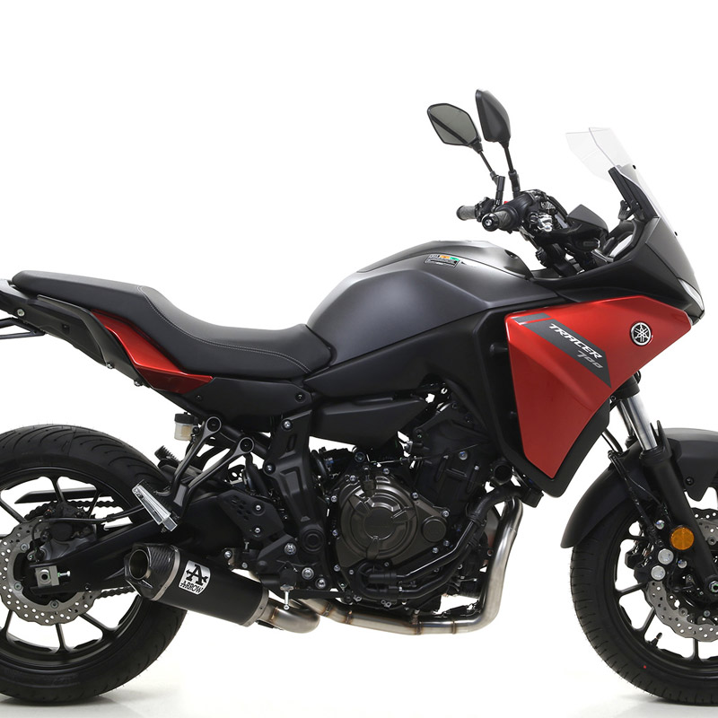 Escape Works negro Yamaha MT07 21- Tracer 700 20- OC