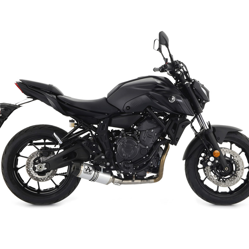 Escape Arrow Yamaha MT07 21- aluminio