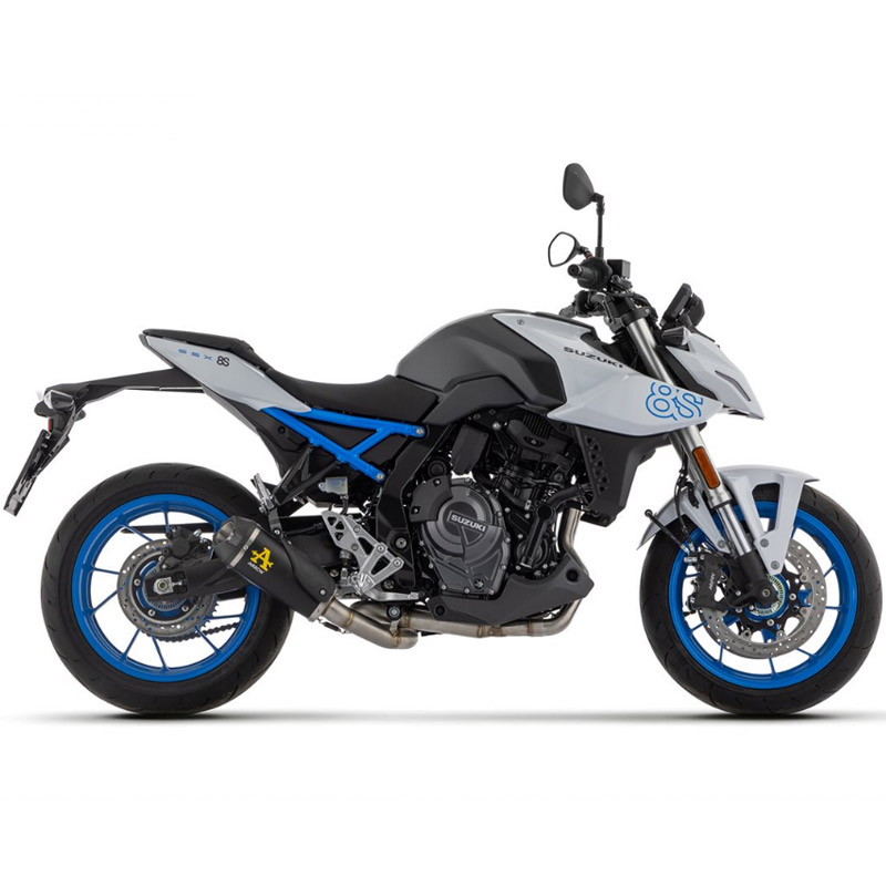 Escape completo Works Suzuki GSX-8S / R 23- negro