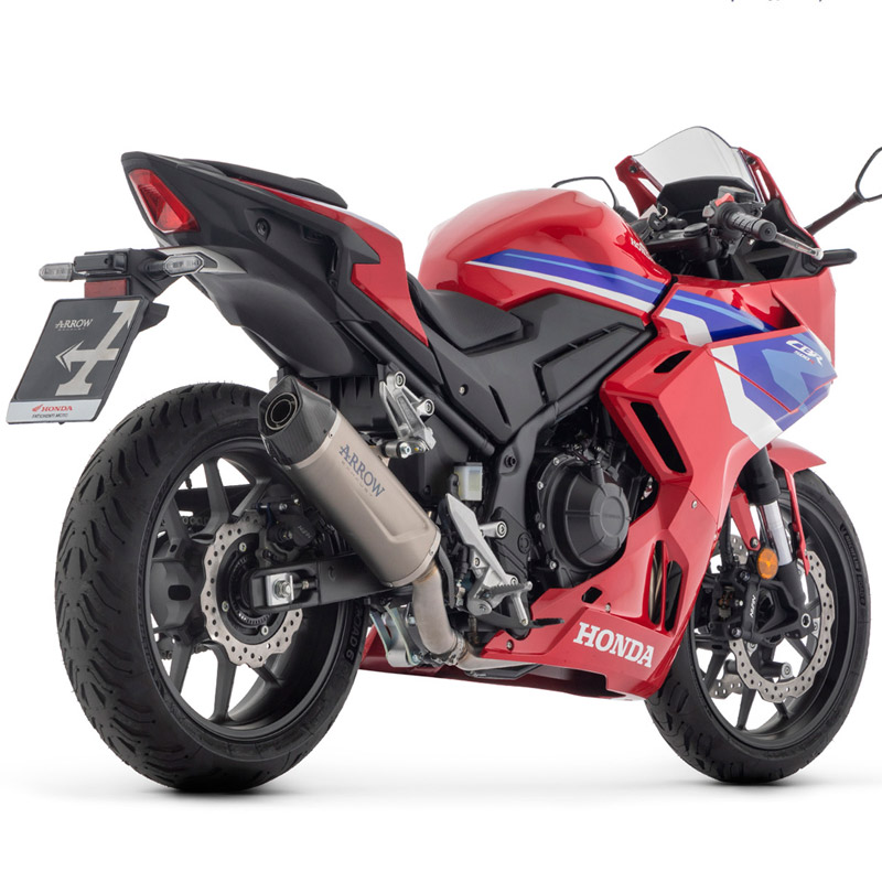 Escape titanio Arrow Honda CBR500R 24-