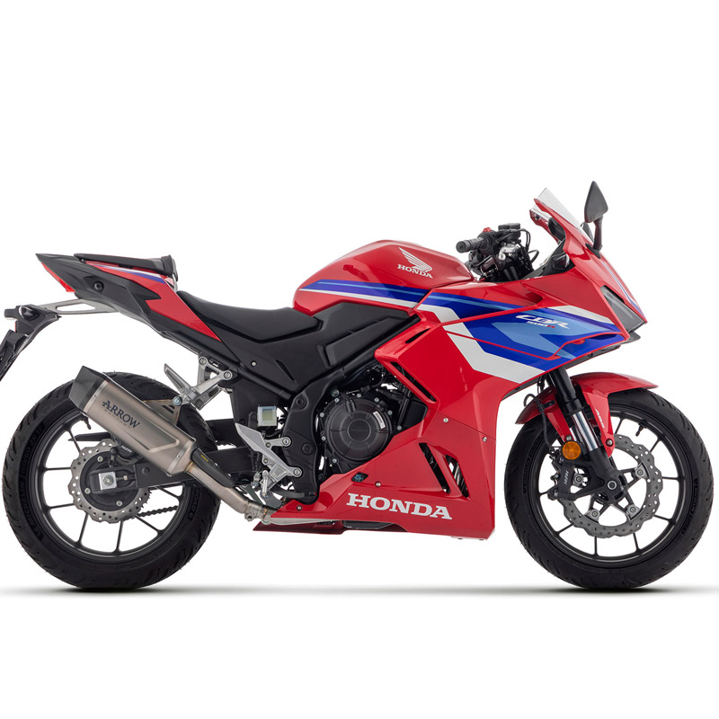 Escape titanio Arrow Honda CBR500R 24-