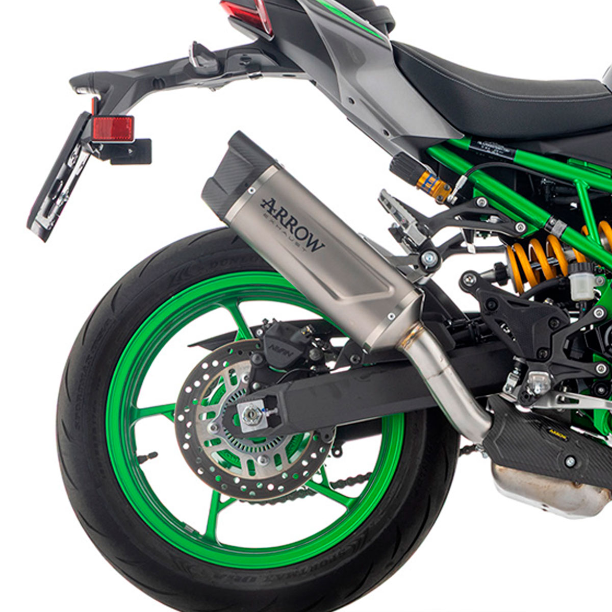 Escape Indy Race aluminio punta carbono Kawasaki Z900 25+