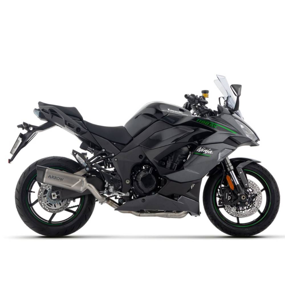 Escape titanio Indy Race Evo Arrow Kawasaki Ninja 1100 SX 25-