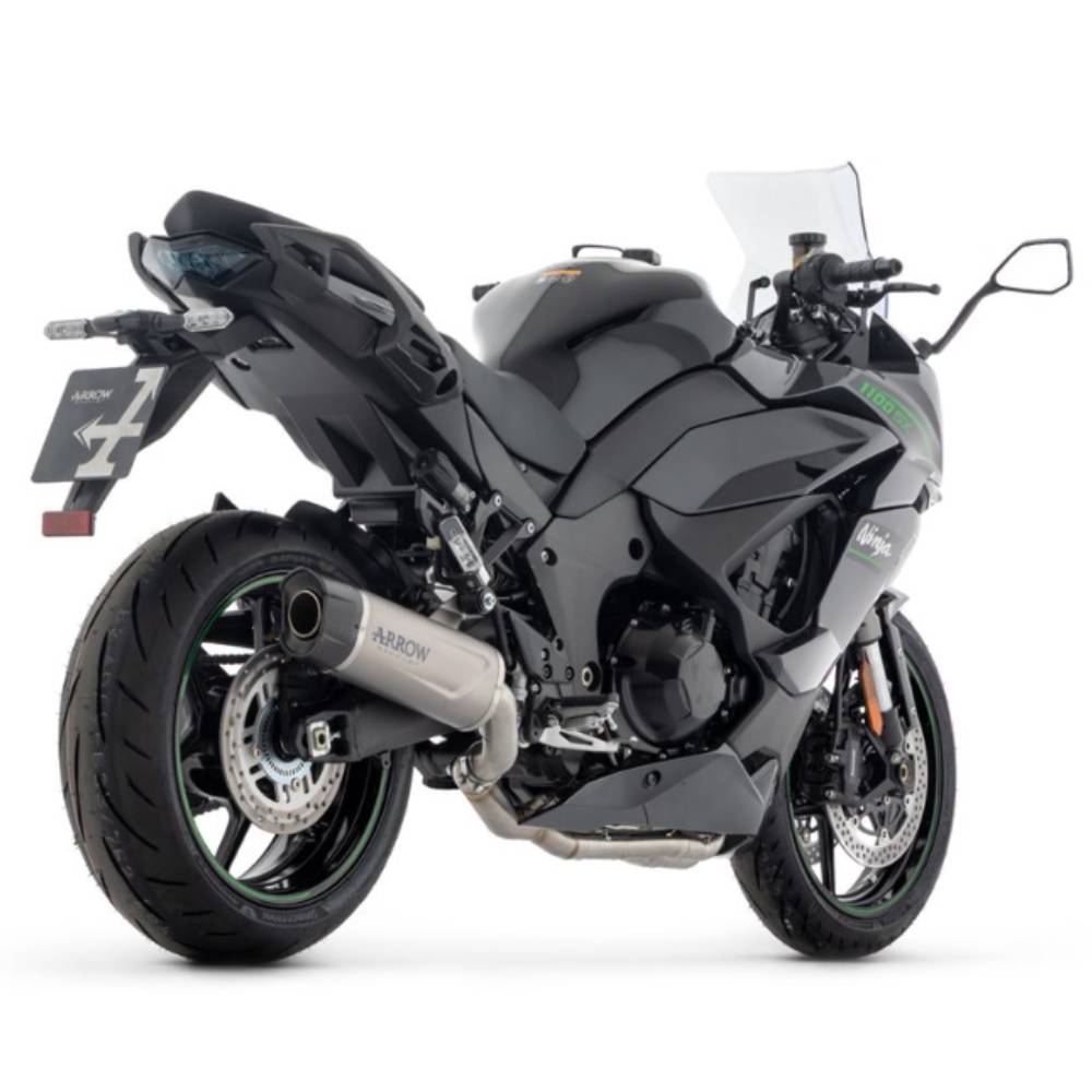 Escape titanio Indy Race Evo Arrow Kawasaki Ninja 1100 SX 25-
