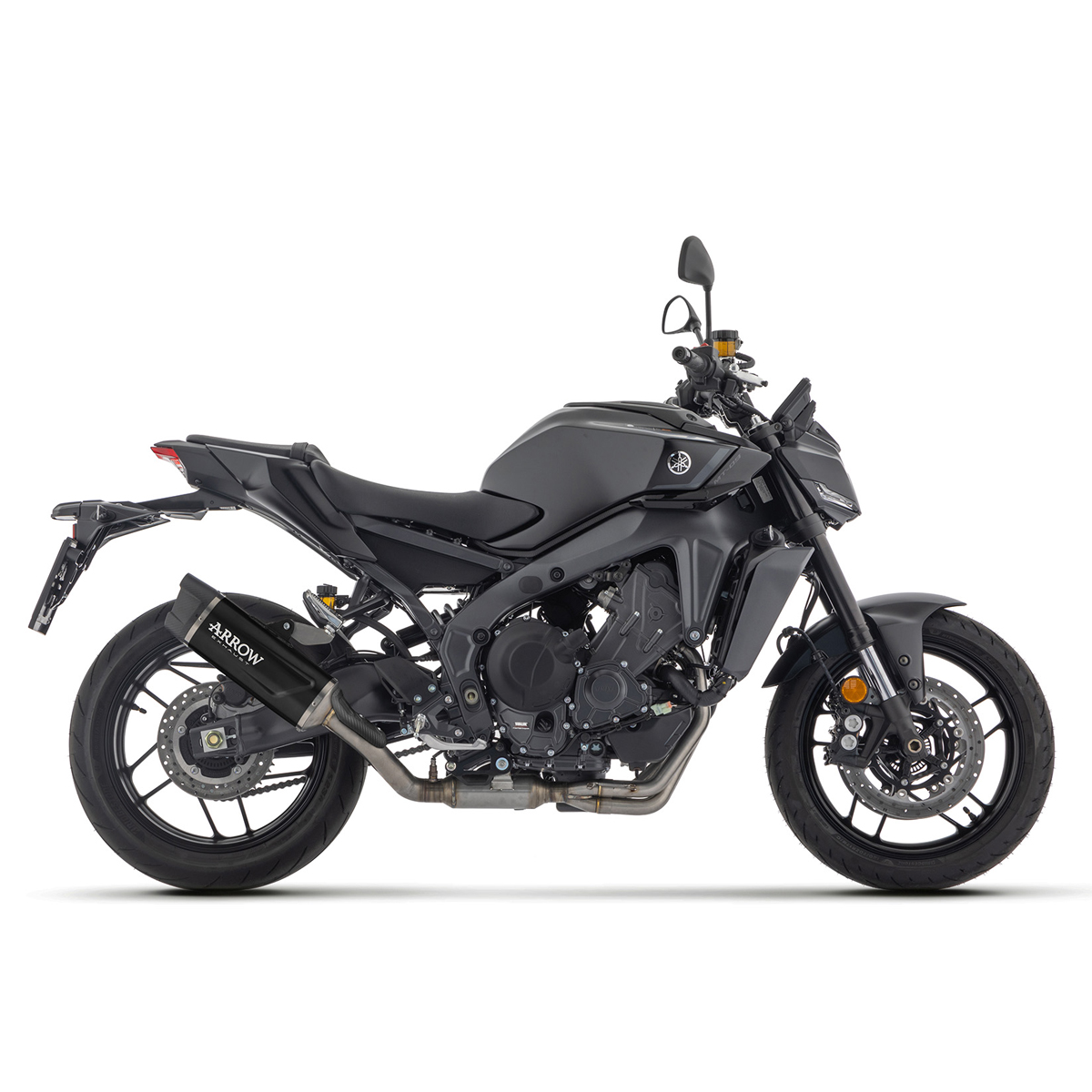 Sistema completo Arrow Indy Race EVO escape aluminio y colectores para Yamaha MT-09 24+