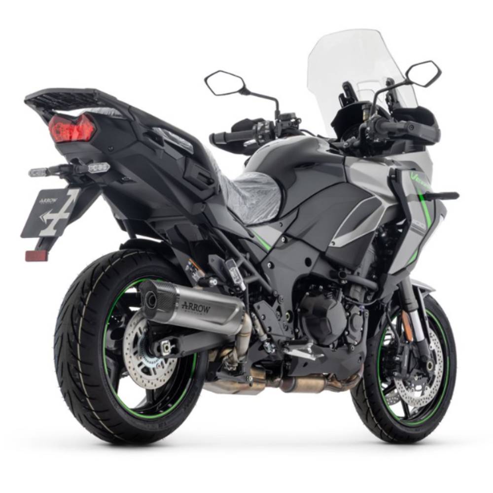 Escape titanio Indy Race Evo Arrow Kawasaki Versys 1100 25-