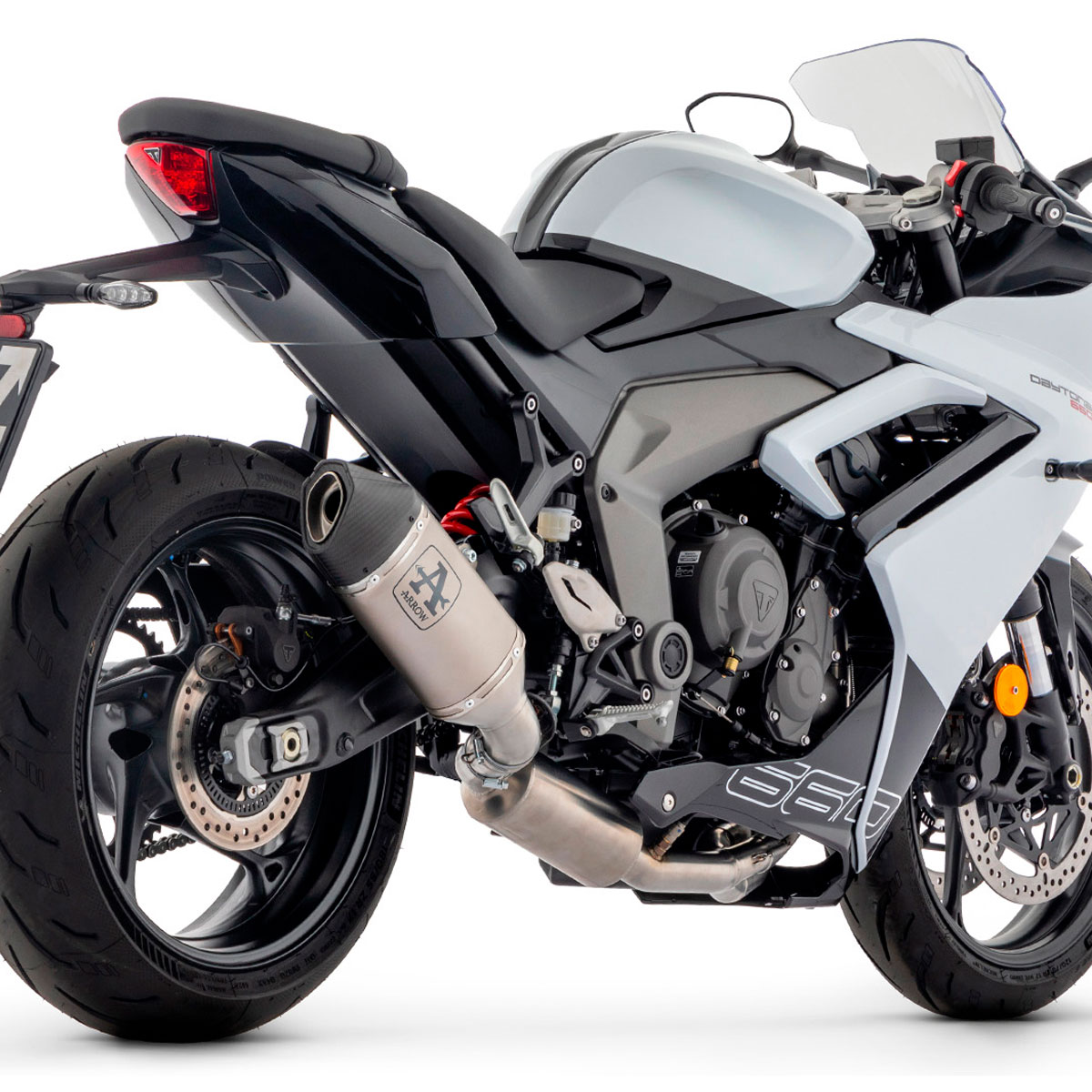 Sistema de escape completo Veloce Titanio Triumph Daytona 660 2024+